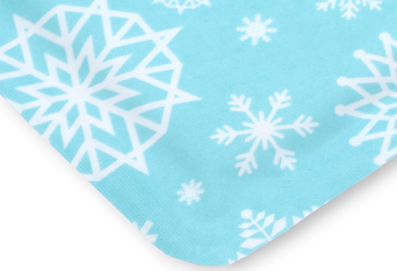 Коврик охлаждающий (гель), 50 х 40 см, снежинки