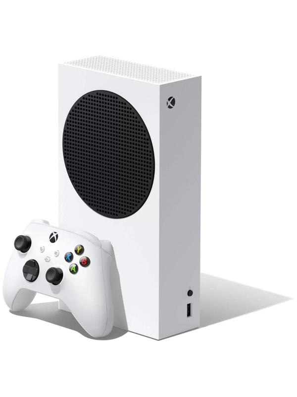 Игровая приставка XBOX SERIES S RRS-00015 MICROSOFT, 8K HDR, 512 ГБ, 120 Гц, HDMI, белая