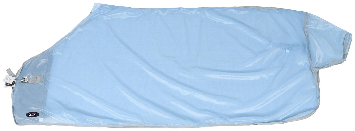 Попона москитная без подпузных ремней, голубой, 155 см