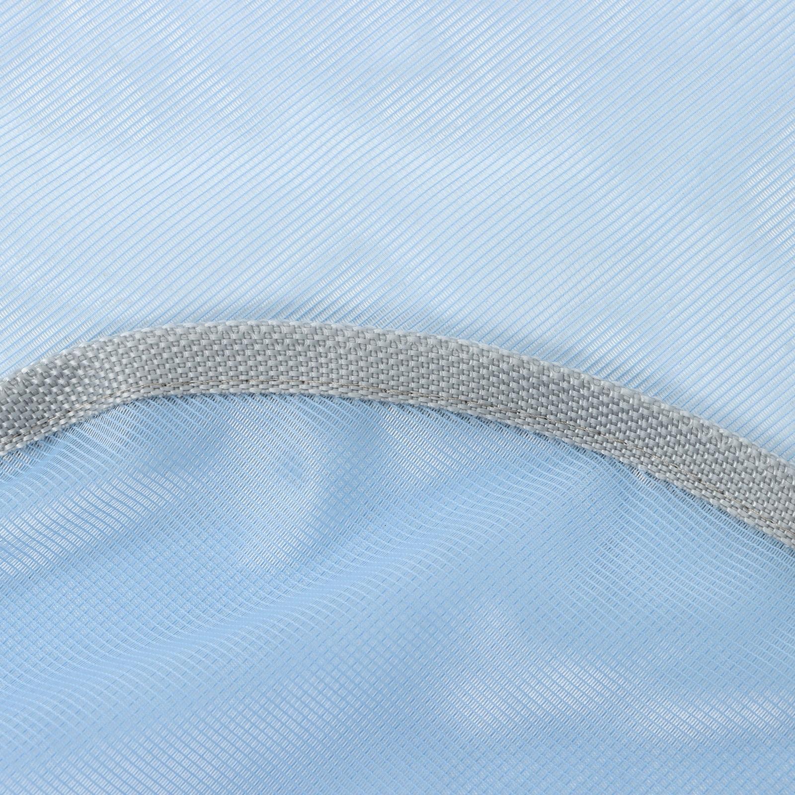 Попона москитная без подпузных ремней, голубой, 155 см