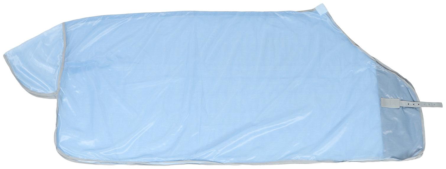Попона москитная без подпузных ремней, голубой, 155 см