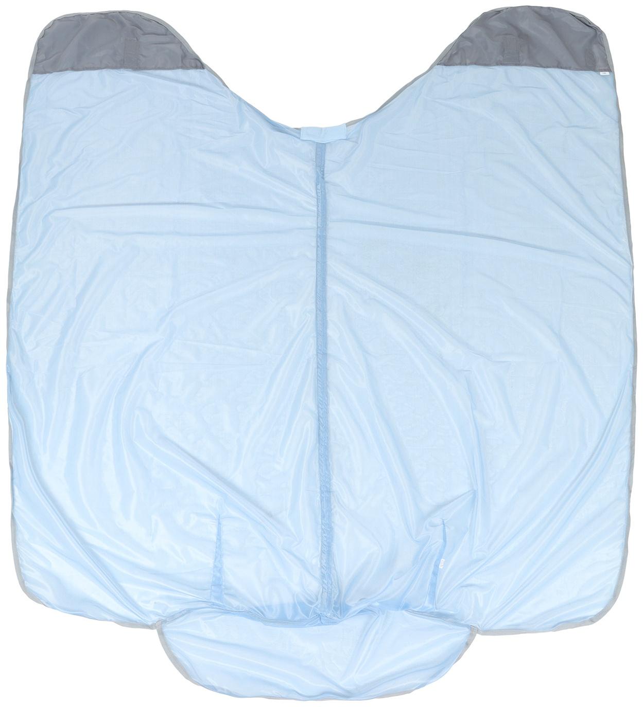 Попона москитная без подпузных ремней, голубой, 155 см