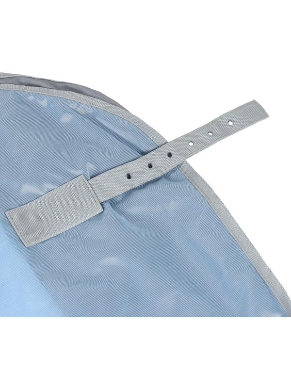 Попона москитная без подпузных ремней, голубой, 155 см