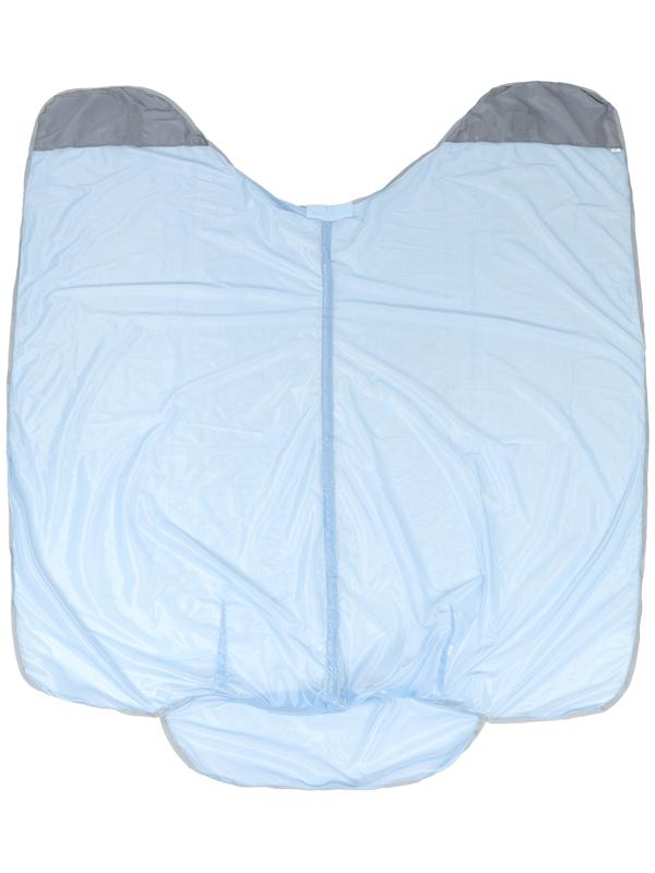 Попона москитная без подпузных ремней, голубой, 155 см
