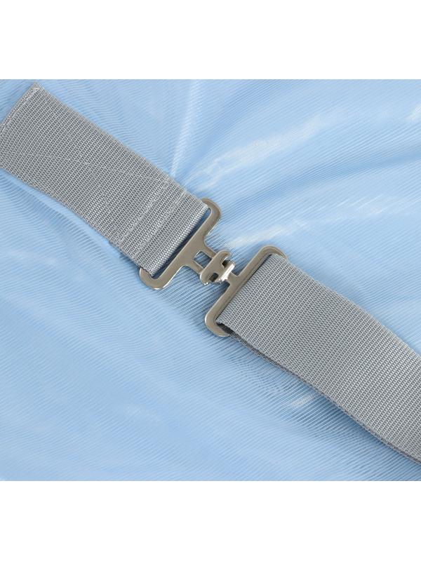 Попона москитная с подпузными ремнями, голубой, 145 см