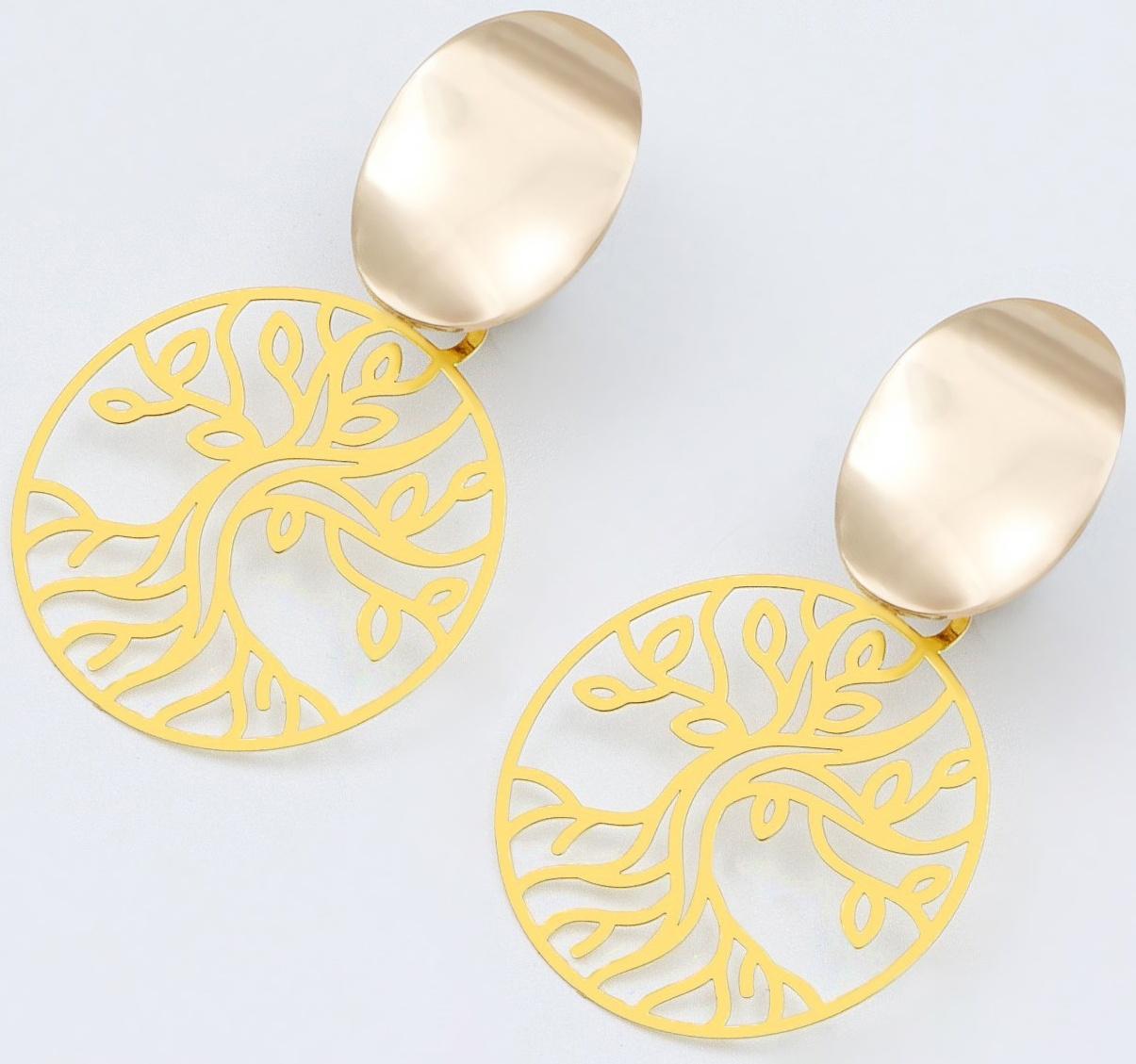 Серьги «Удача», 2.5 х 4 см