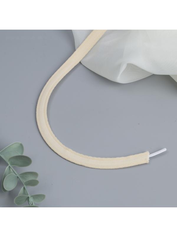 Лента тоннельная, бесшовная, 10 мм, 10 ± 0,5 м, цвет бежевый