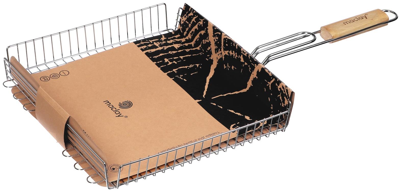 Решётка гриль Maclay, 33х36х68 см, глубокая