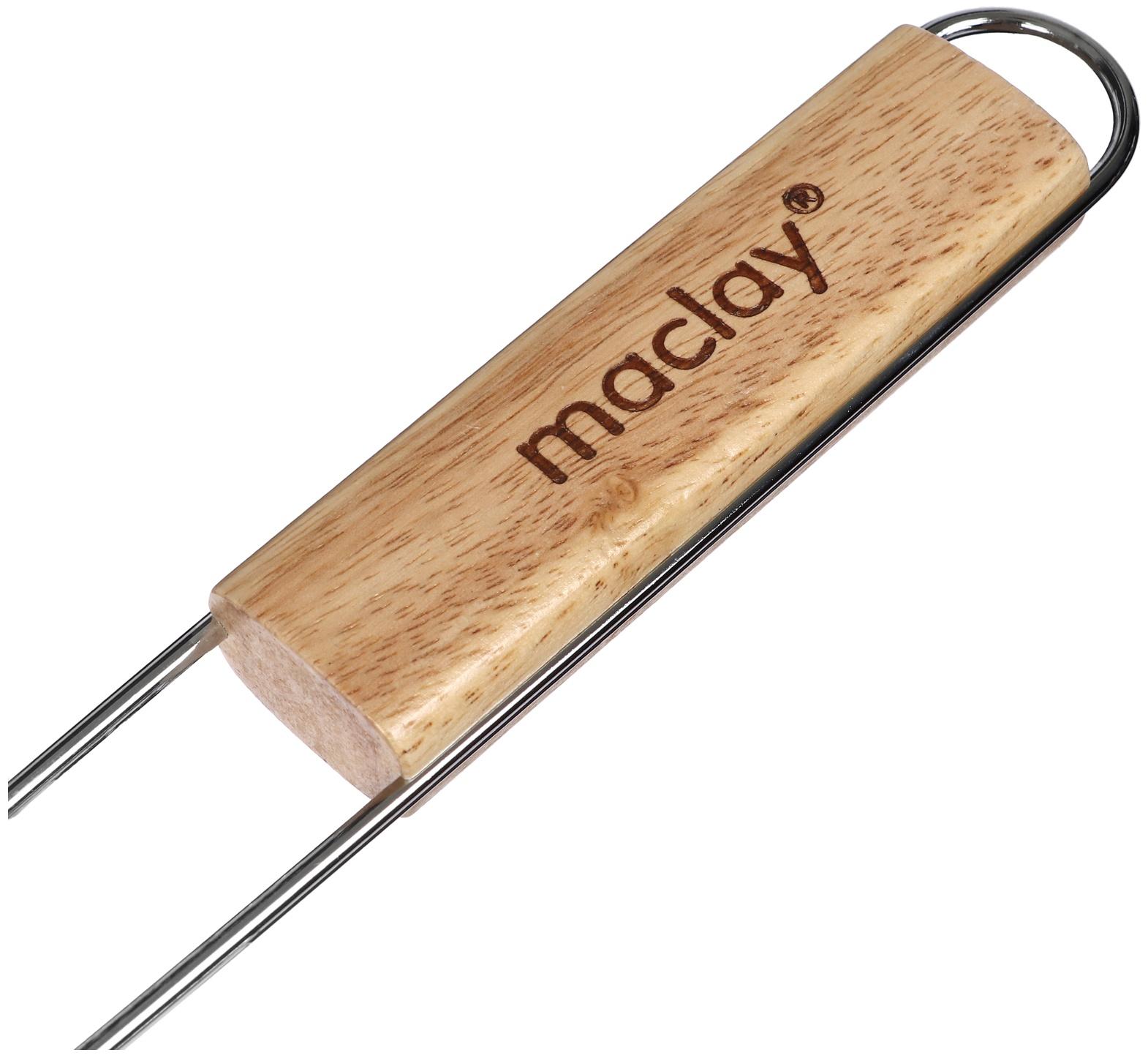 Решётка гриль для рыбы Maclay, 30х12х57 см