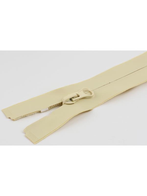 Молния «Спираль», №7, разъёмная, водонепроницаемая, замок автомат, 40 см, цвет песочный