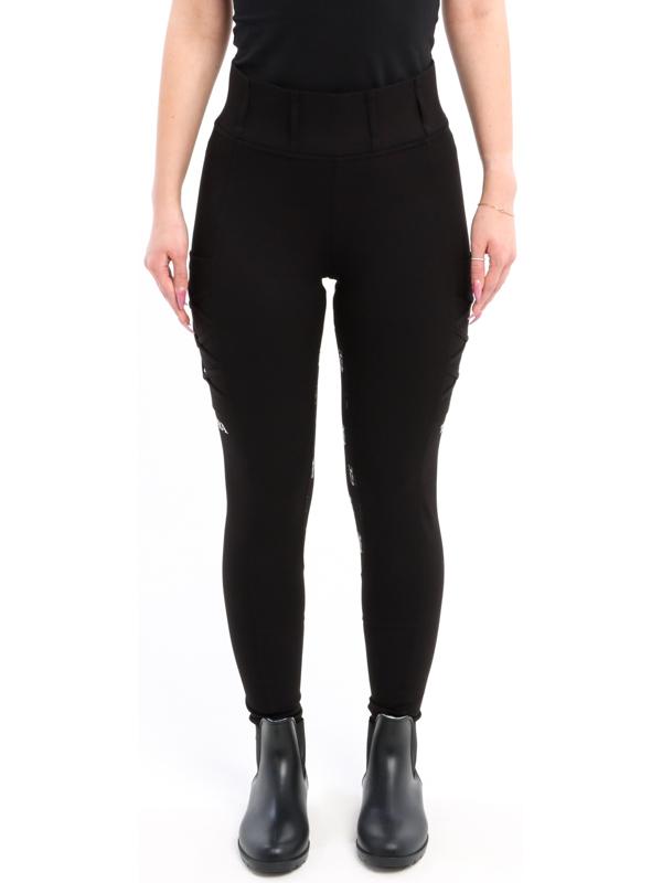 Бриджи для верховой езды TL1, цвет черный, размер 34