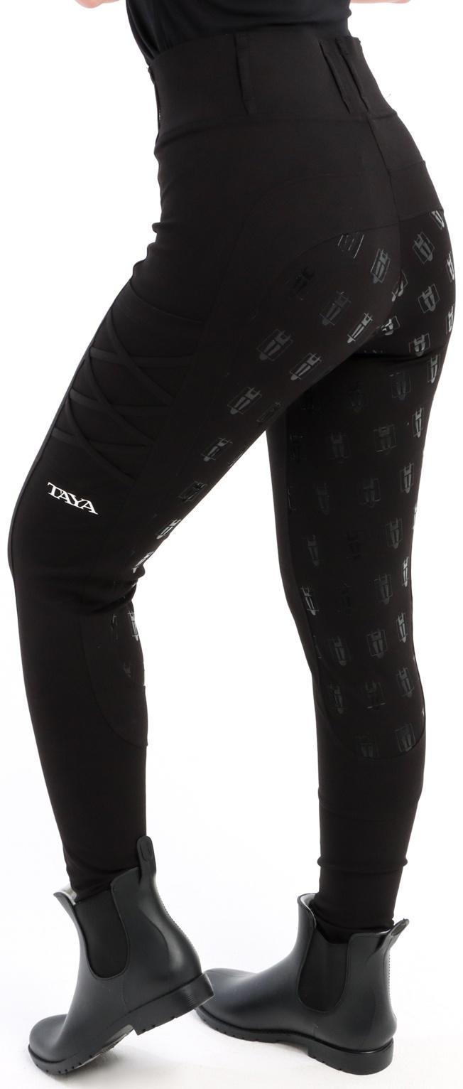 Бриджи для верховой езды TL1, цвет черный, размер 36