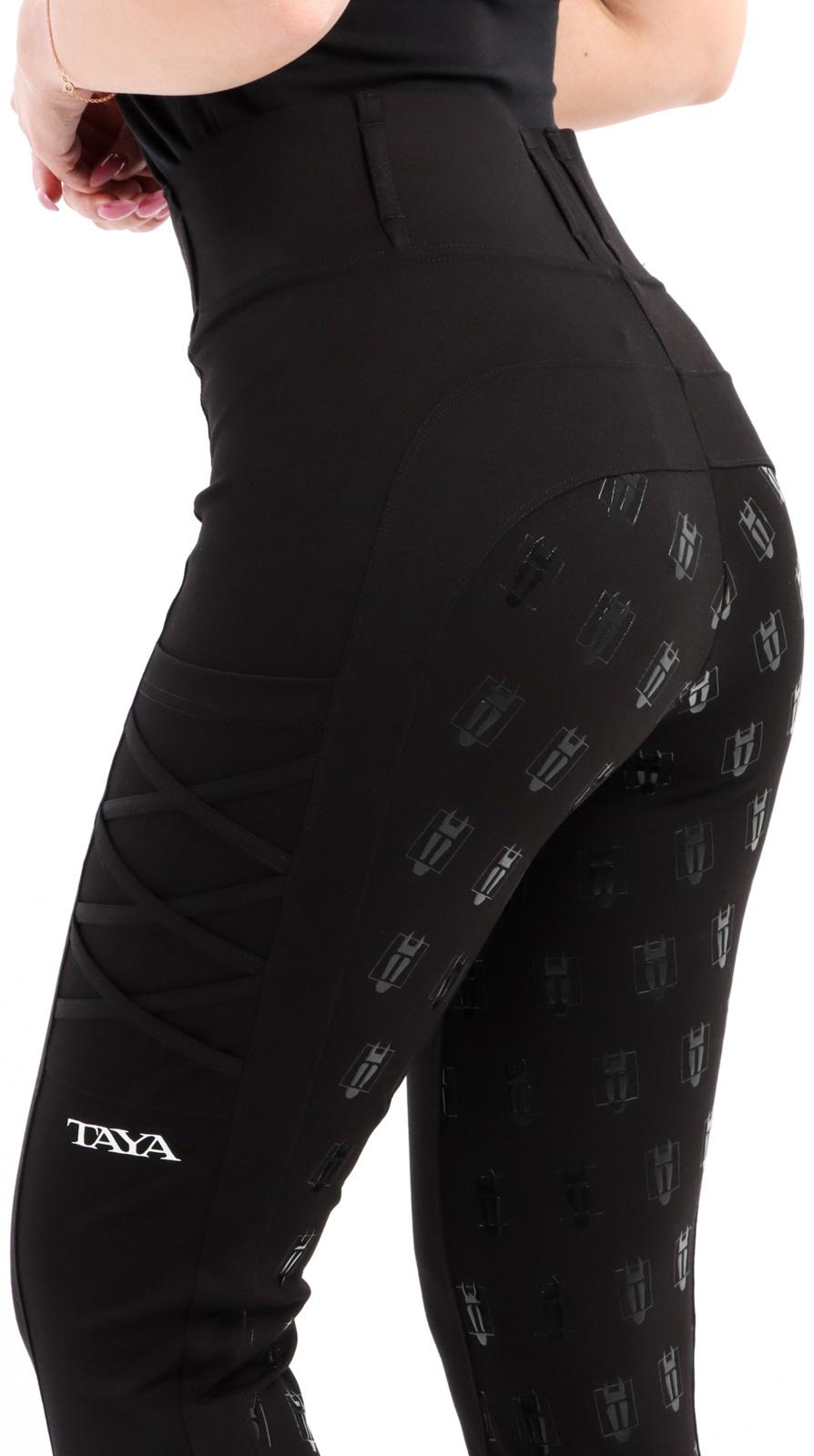 Бриджи для верховой езды TL1, цвет черный, размер 36