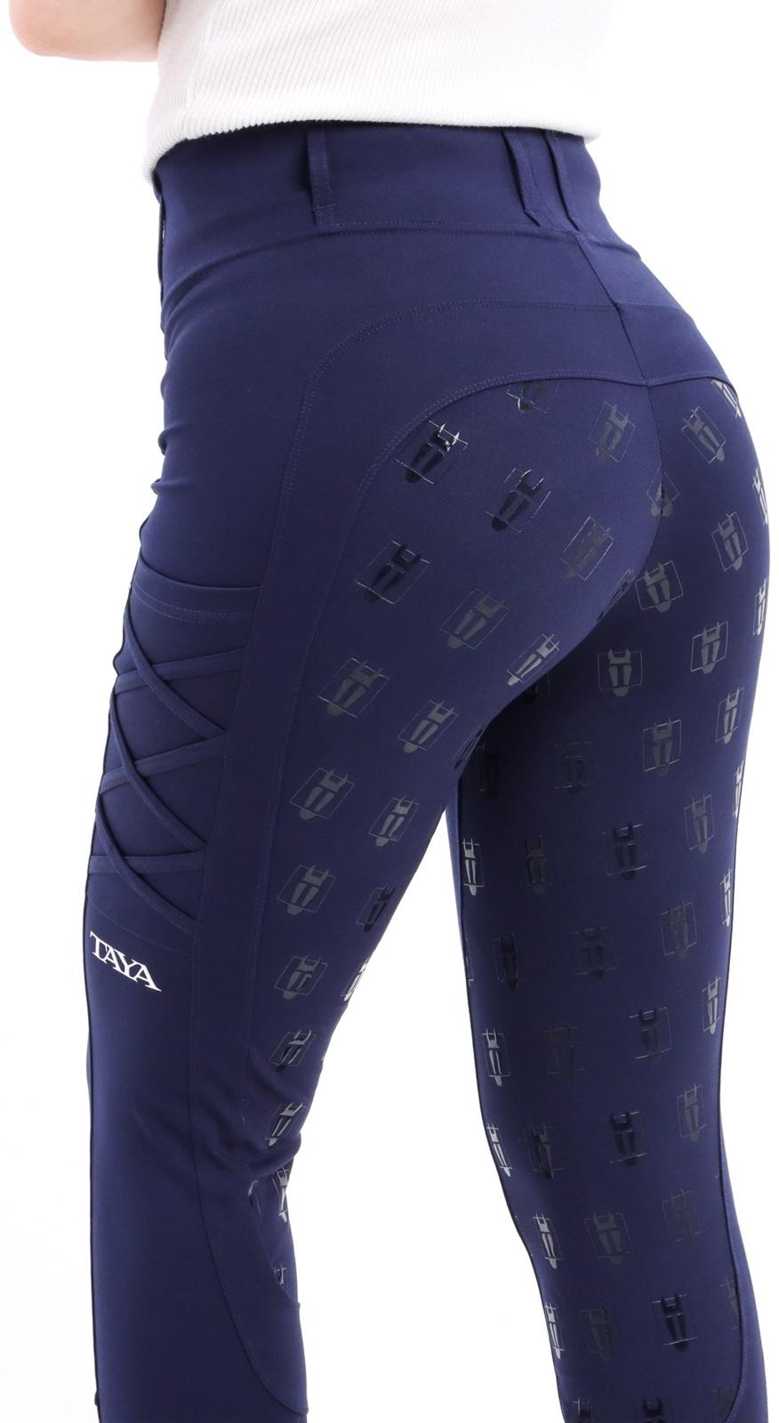 Бриджи для верховой езды TL1, цвет темно-синий, размер 36