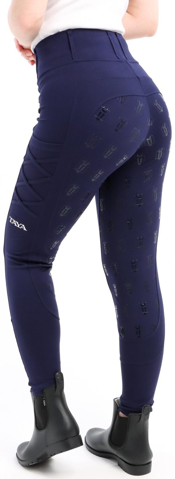 Бриджи для верховой езды TL1, цвет темно-синий, размер 38