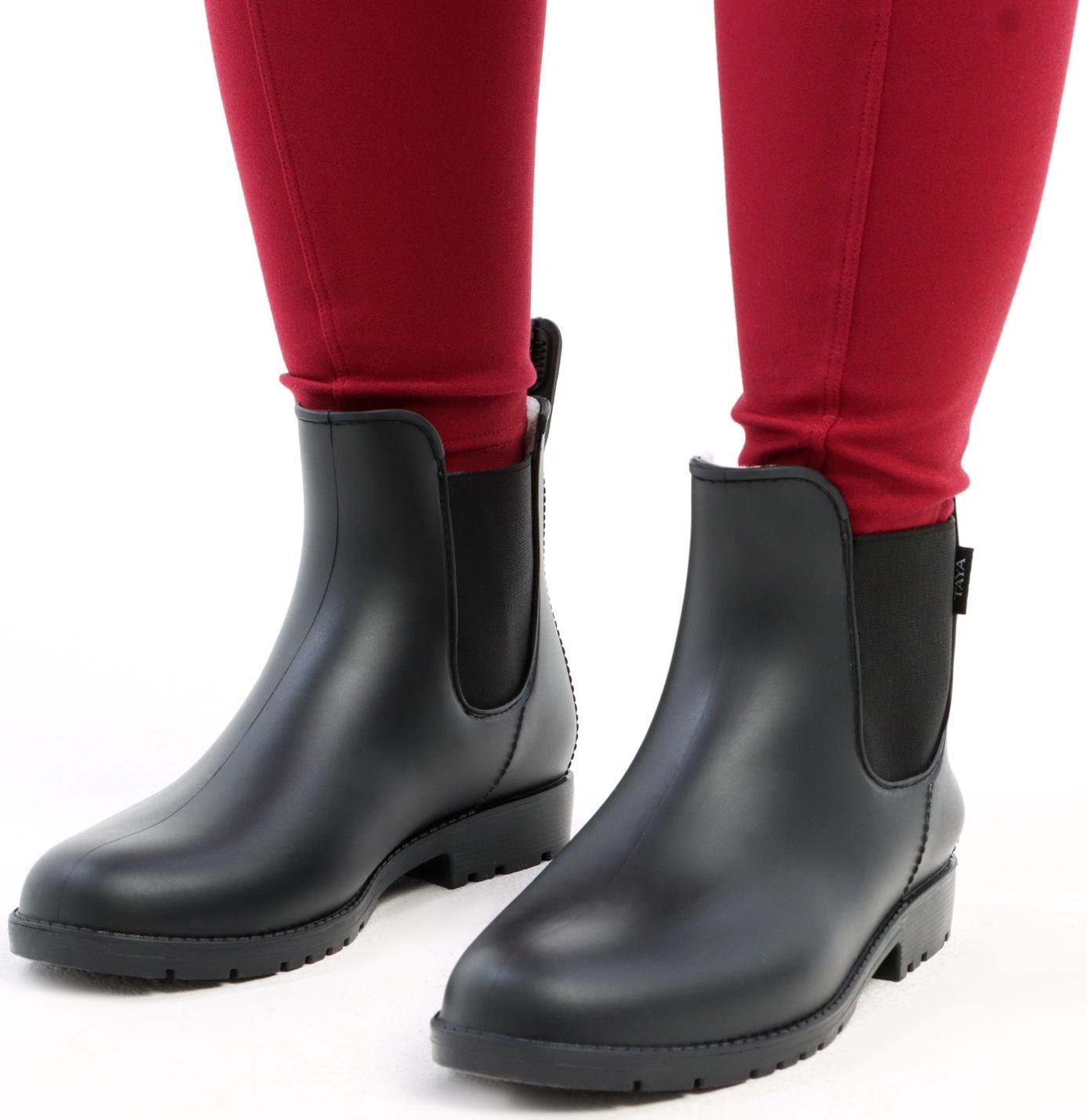 Ботинки для верховой езды TBt1W полирезина, утеплённые, размер 39