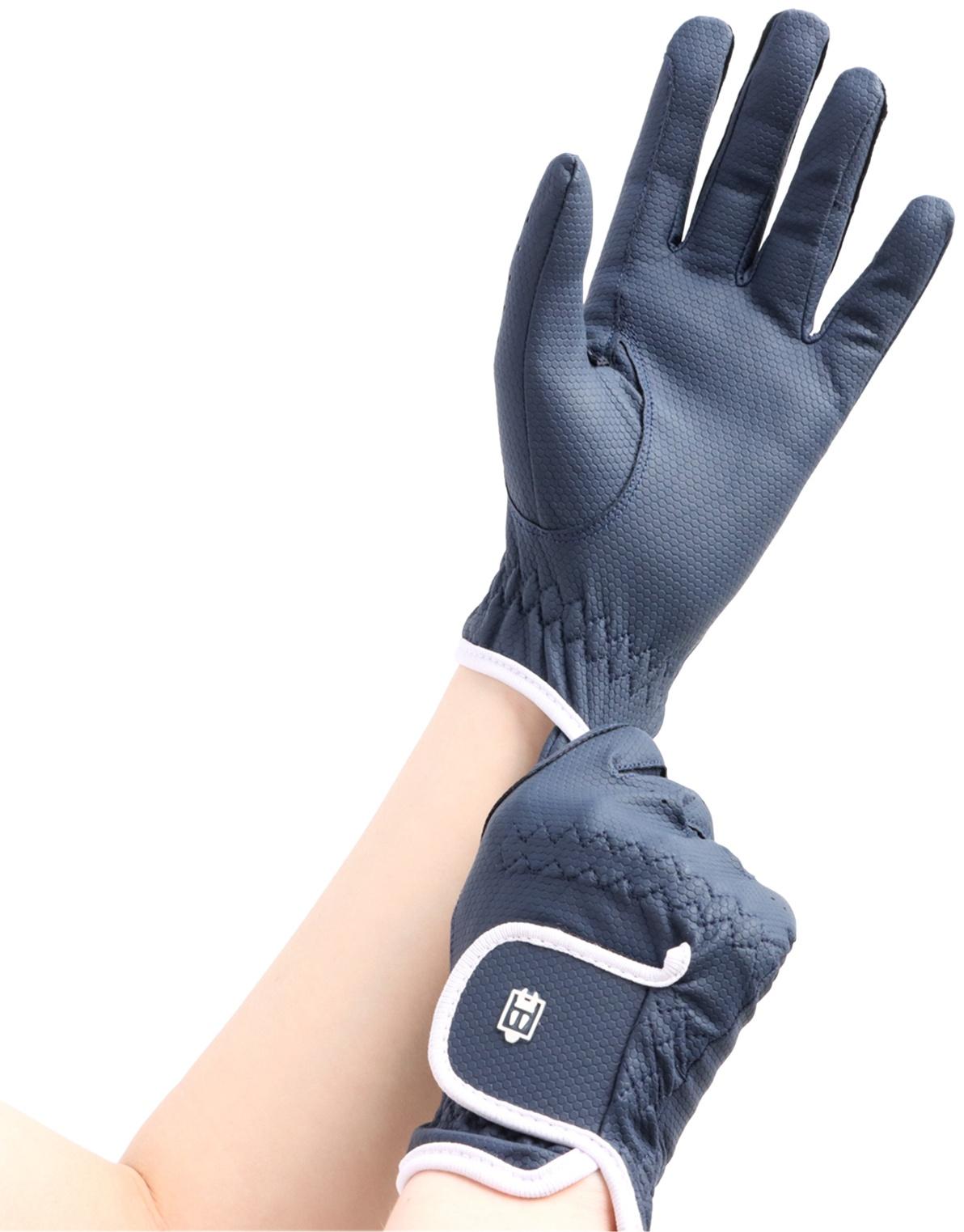 Перчатки для верховой езды ВЕ TG4-Blue, размер M