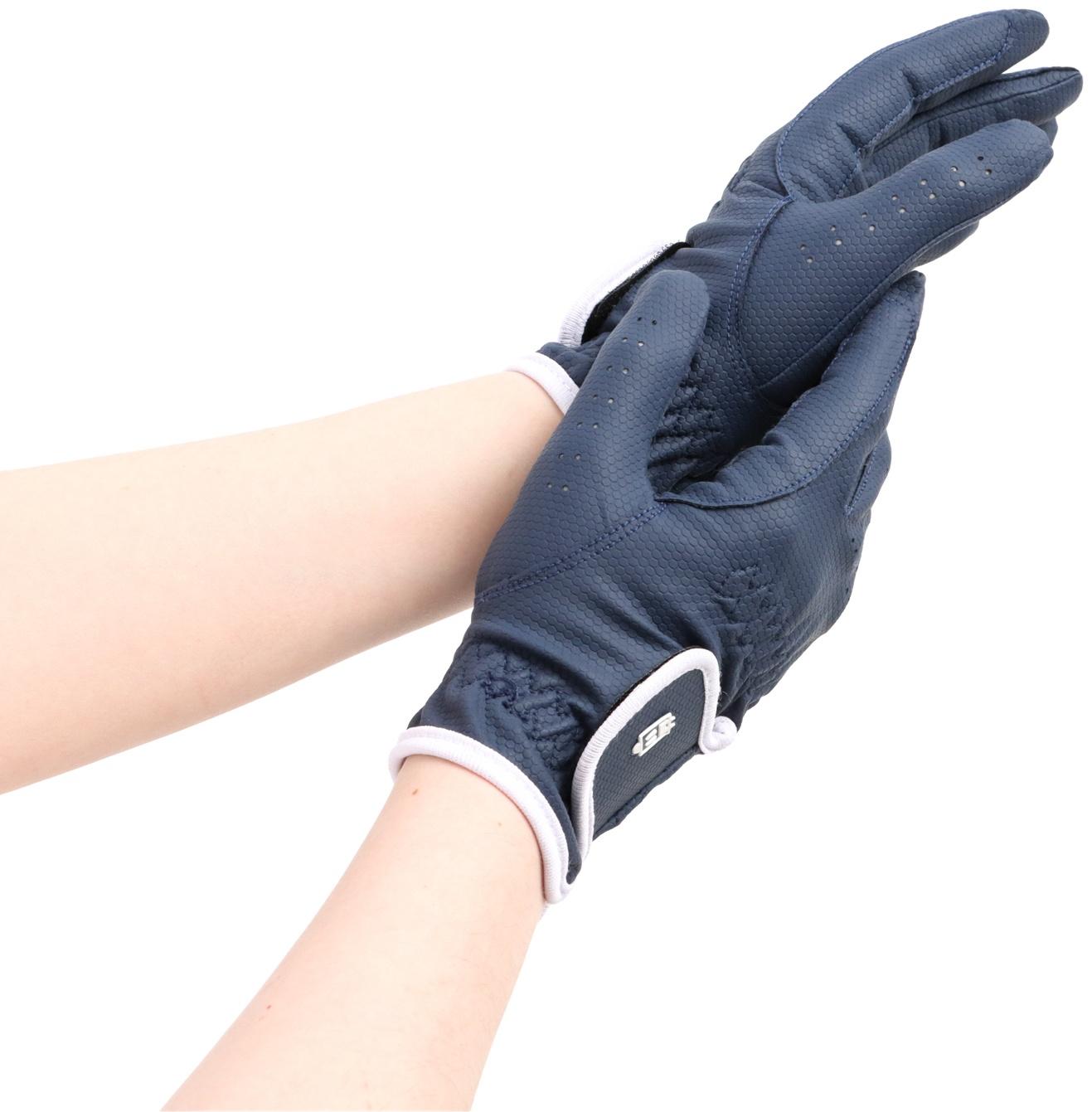 Перчатки для верховой езды ВЕ TG4-Blue, размер L