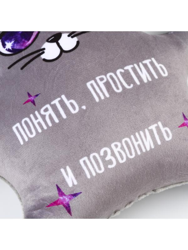 УЦЕНКА Автоигрушка на присосках «Понять, простить и позвонить», котик