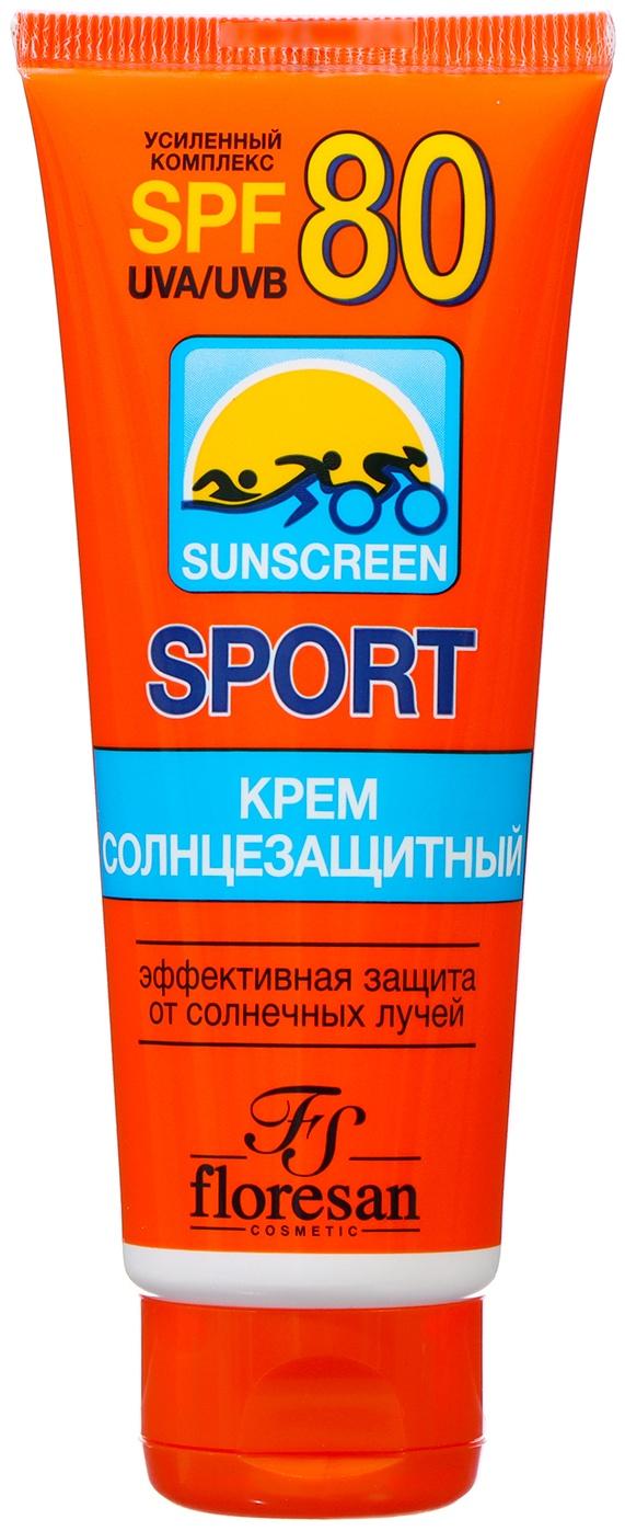 Крем солнцезащитный для спорта Floresan SPF 80, 60 мл
