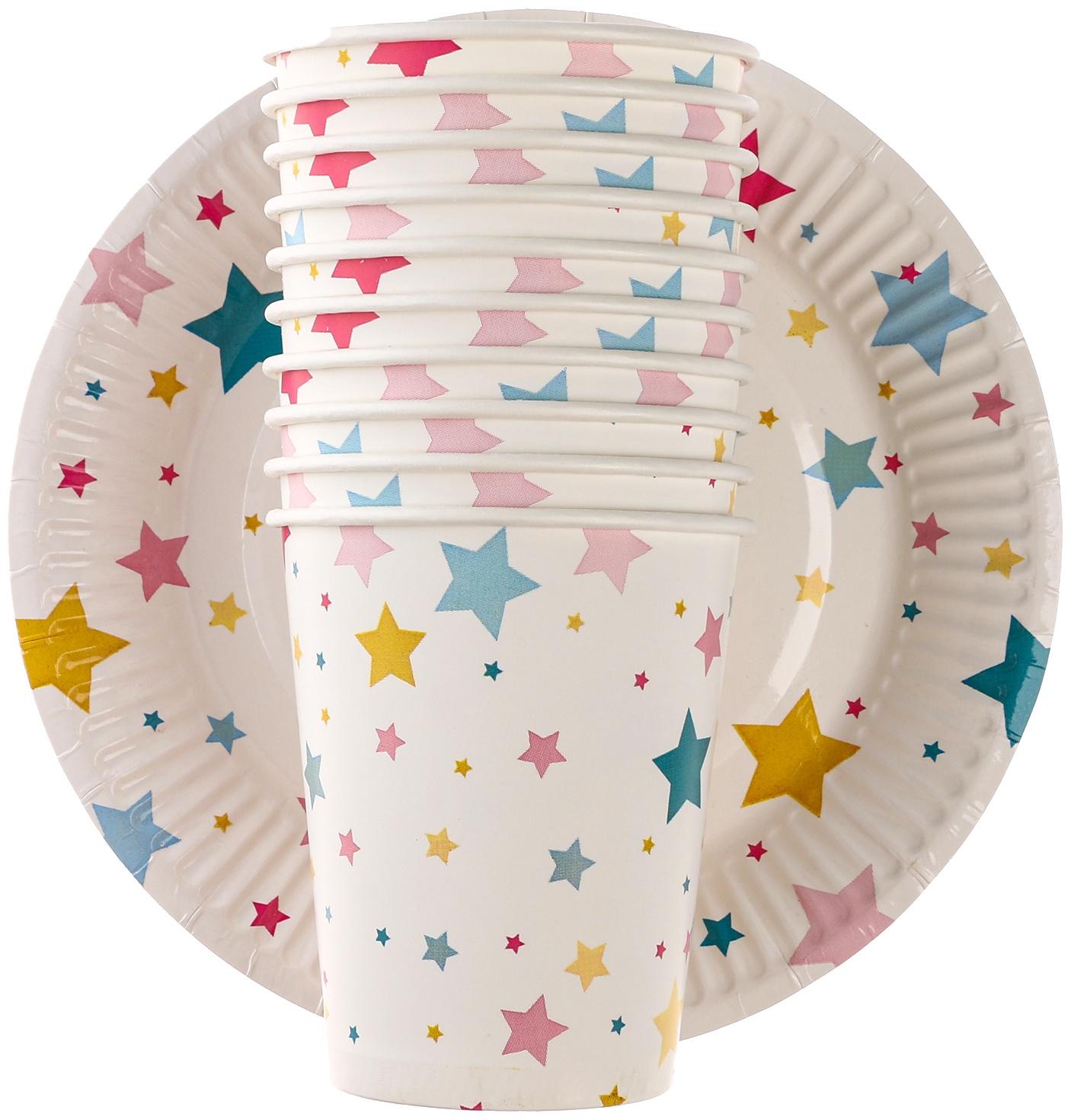 Набор бумажной посуды 