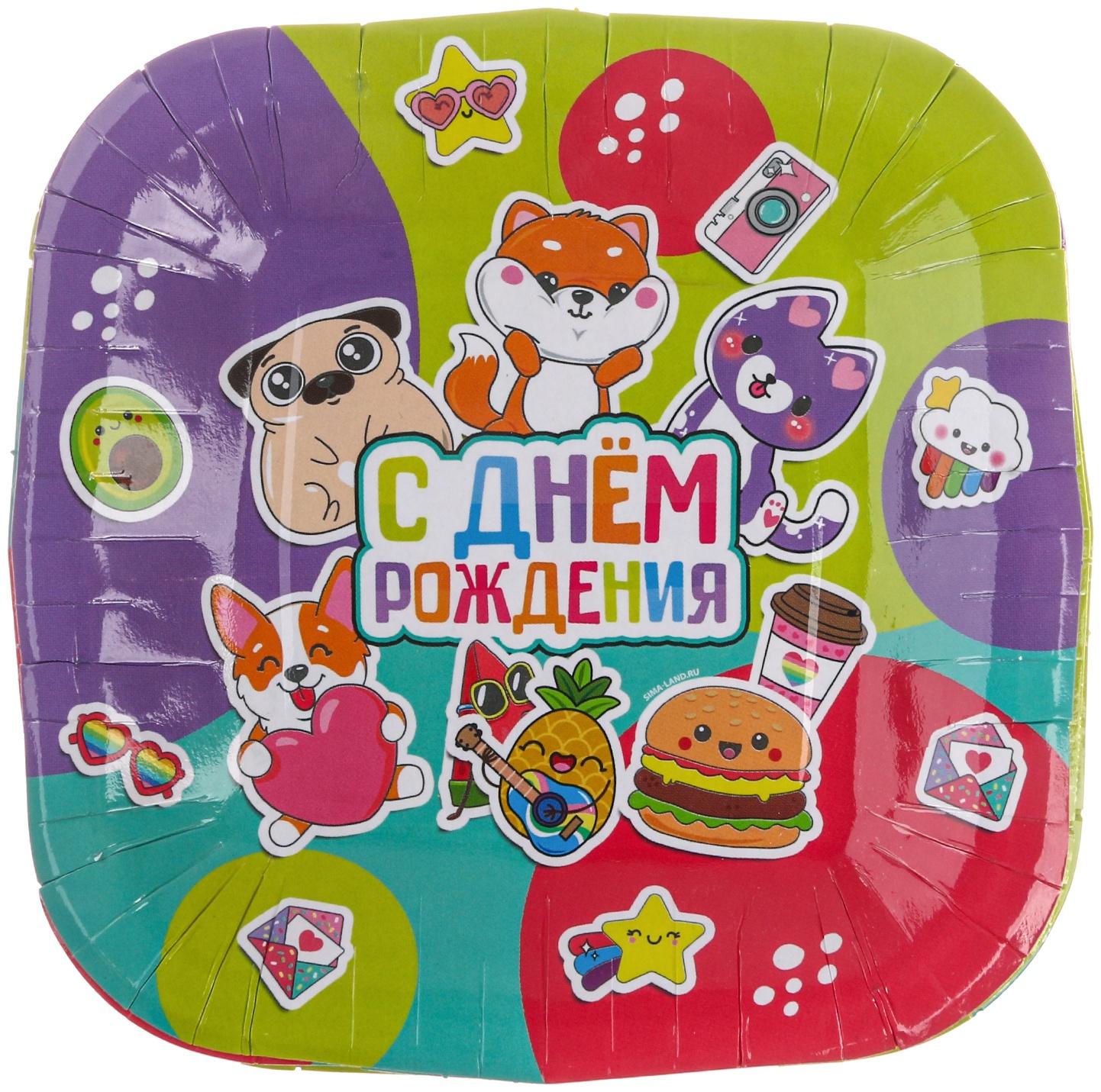 Набор бумажной посуды 