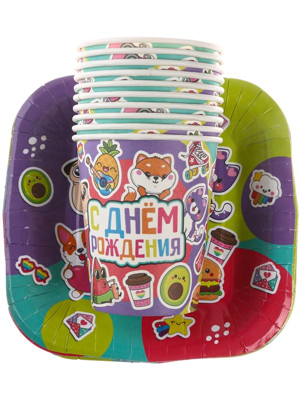 Набор бумажной посуды 