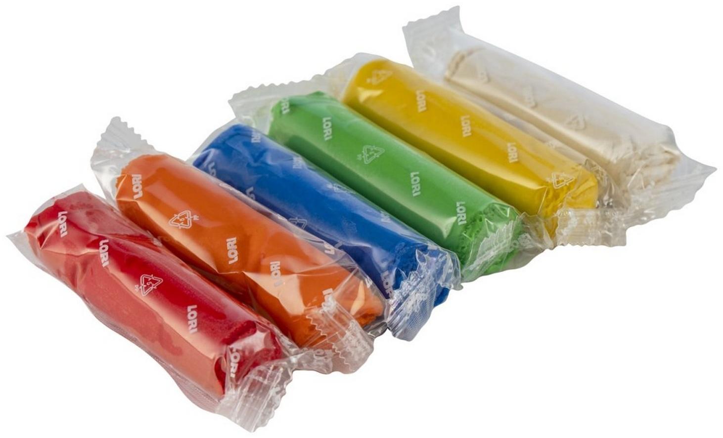 Тесто для лепки «Пластишка», 6 цв. по 30 гр