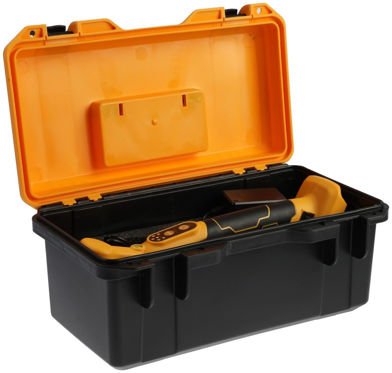 Виброприсоска аккумуляторная для укладки плитки DEKO DKTT20, 20 В, 2x2 Ач, в кейсе