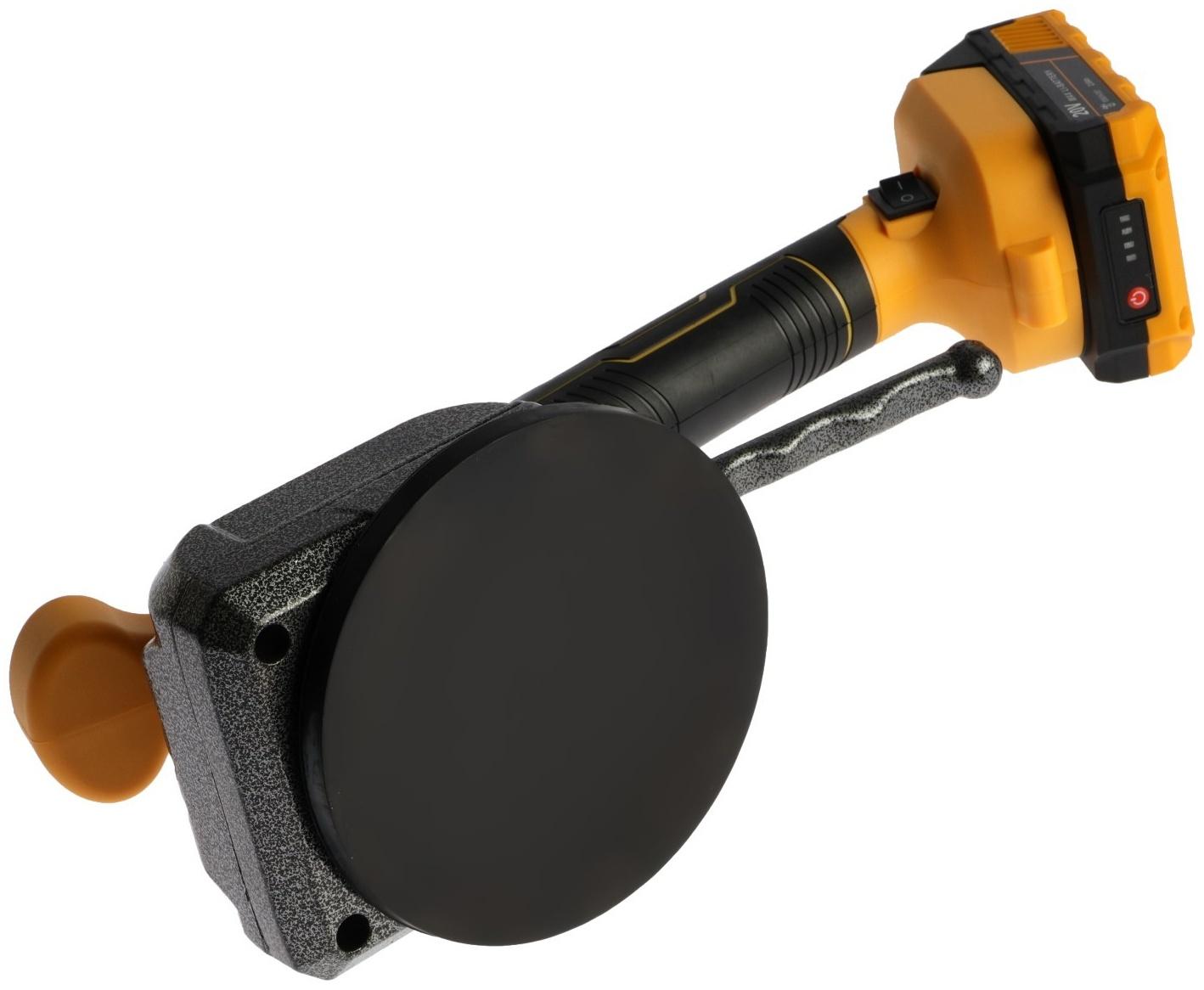 Виброприсоска аккумуляторная для укладки плитки DEKO DKTT20, 20 В, 2x2 Ач, в кейсе