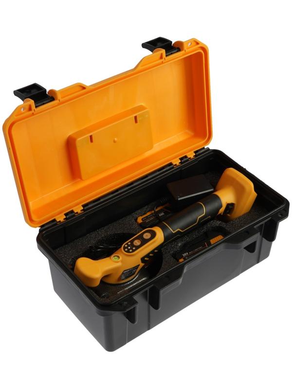 Виброприсоска аккумуляторная для укладки плитки DEKO DKTT20, 20 В, 2x2 Ач, в кейсе