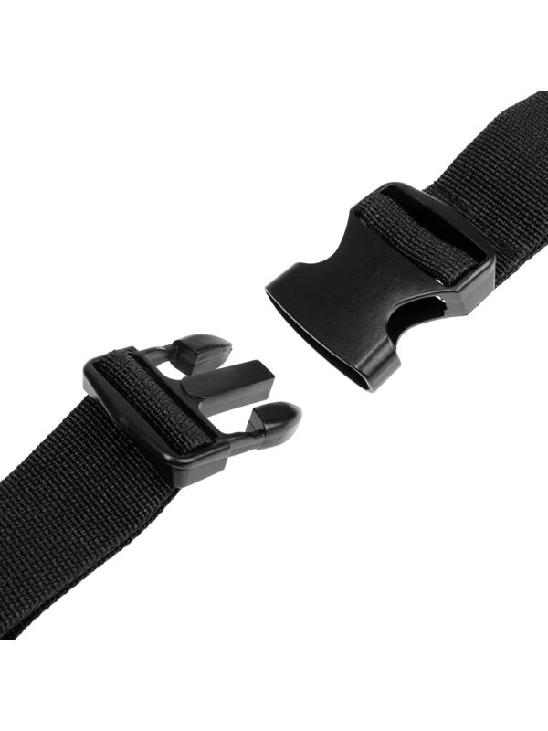 Сумка-пояс для инструментов ТУНДРА, одинарная, 2 кармана, 4 петли