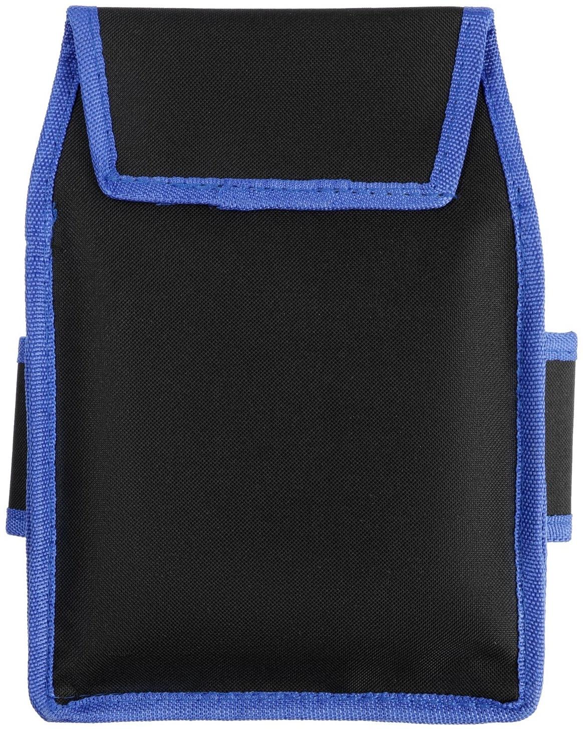 Сумка-пояс для инструментов ТУНДРА, одинарная, 2 кармана. 5 петлей