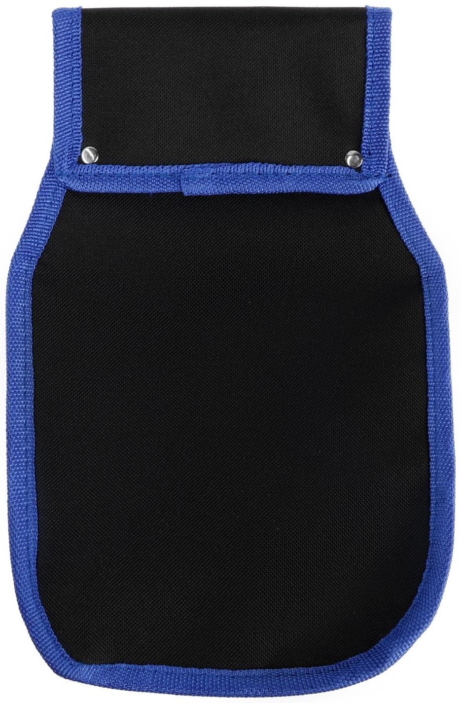 Сумка-пояс ТУНДРА, одинарная, держатель для молотка, карман