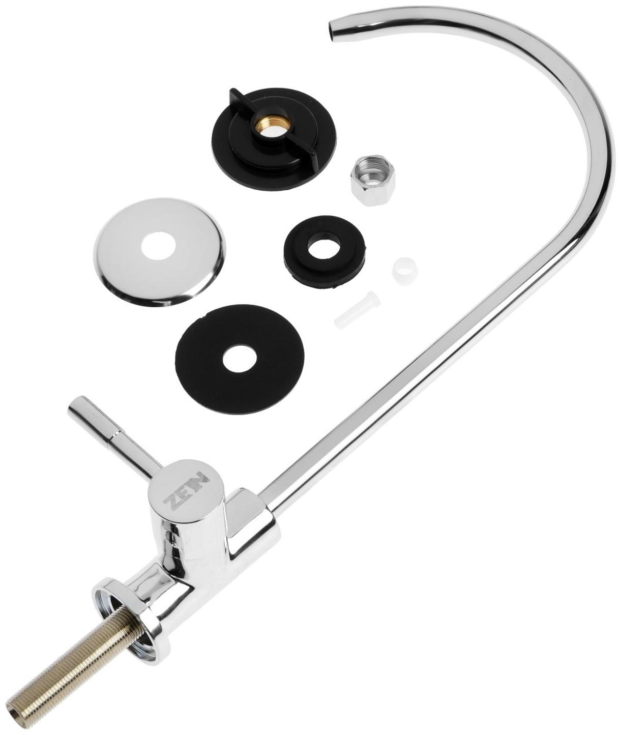 Кран для всех видов бытовых фильтров ZEIN К-04, 1/4