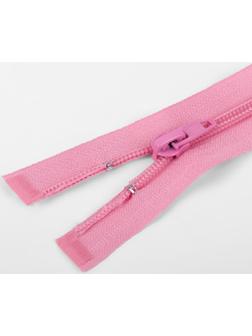 Молния «Спираль», №5, разъёмная, замок автомат, 60 см, цвет пыльная роза