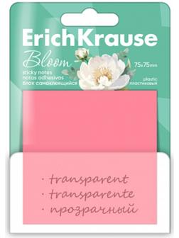 Блок с липким краем пластиковый 75X75 мм, ErichKrause 