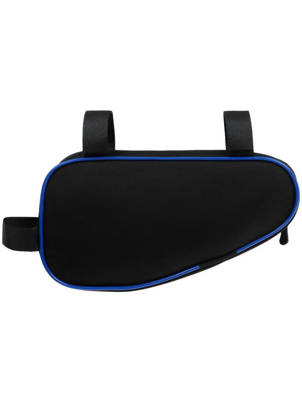 Велосумка Dream Bike под раму, 26х13.5х5, цвет чёрный/синий