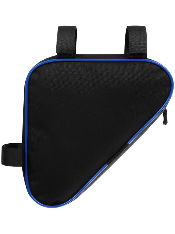 Велосумка Dream Bike под раму, 20.5х20.5х5, цвет чёрный/синий