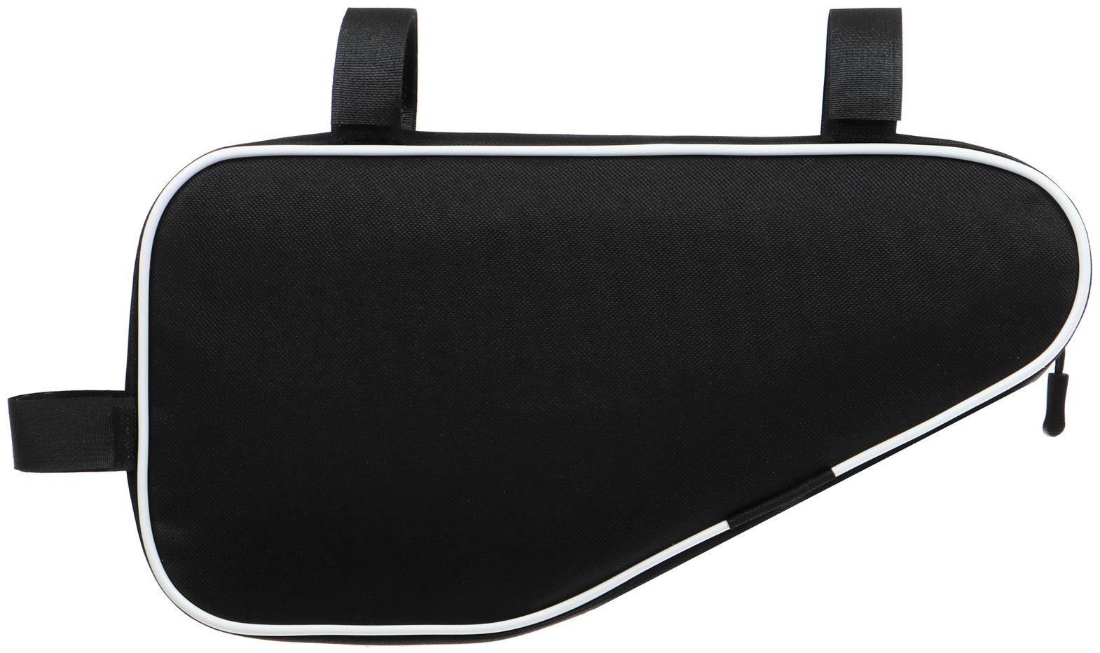 Велосумка Dream Bike под раму, 32х16х5, цвет чёрный/белый