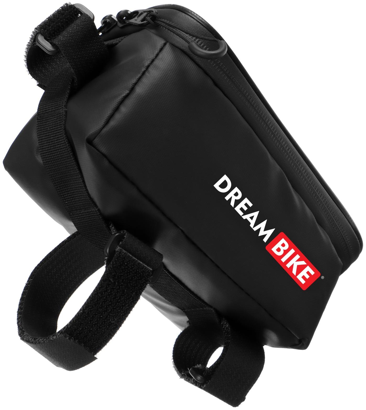 Велосумка Dream Bike на раму, для смартфона, цвет чёрный