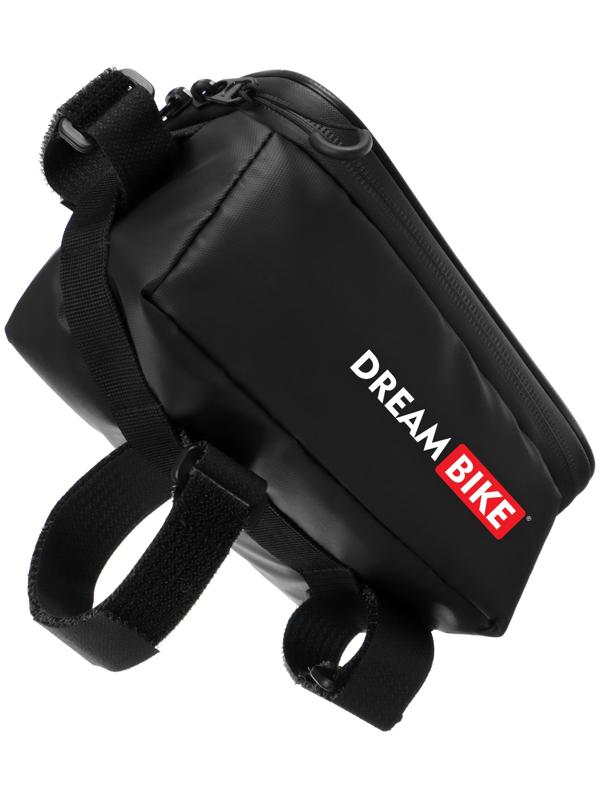 Велосумка Dream Bike на раму, для смартфона, цвет чёрный