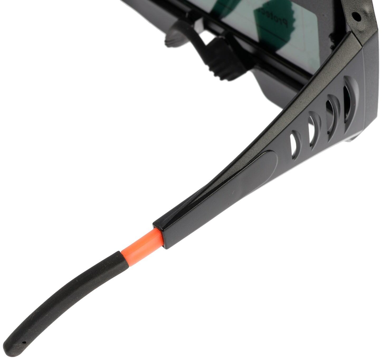 Очки сварщика ТУНДРА, со светофильтром, хамелеон, 89 х 33 мм, DIN 5