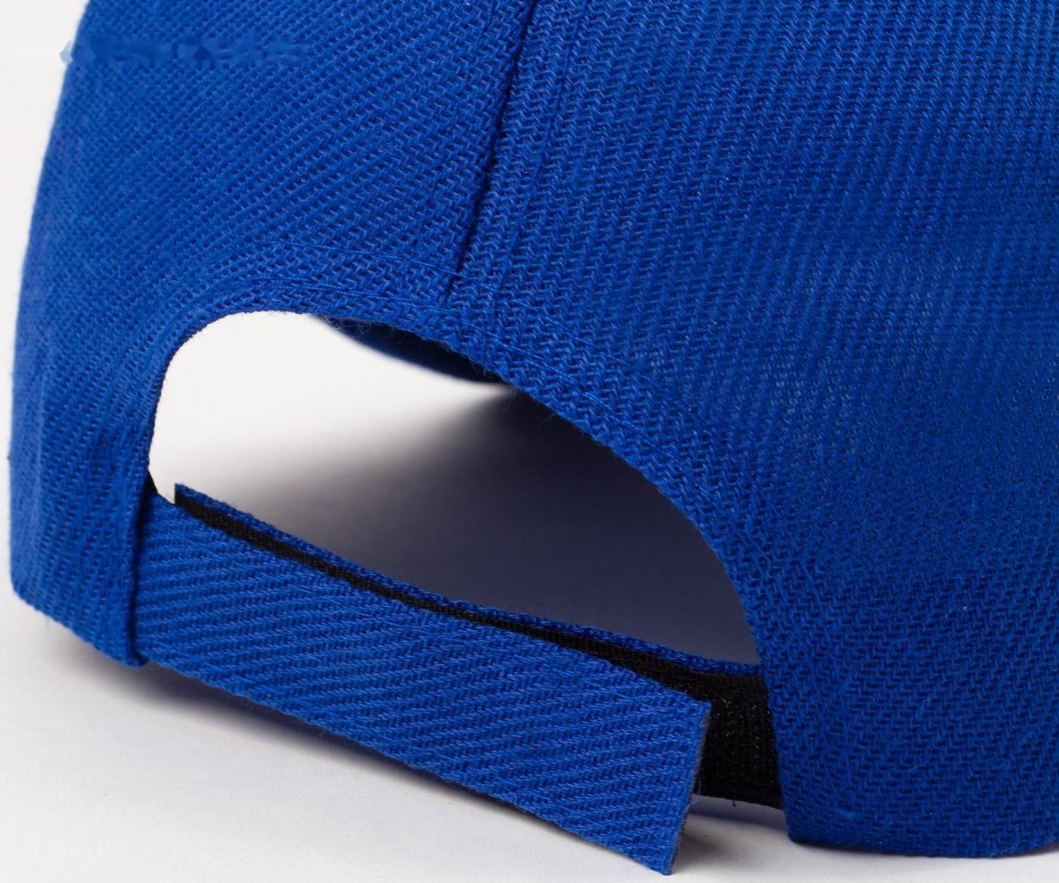 Бейсболка мужская однотонная MINAKU, размер 58, цвет синий