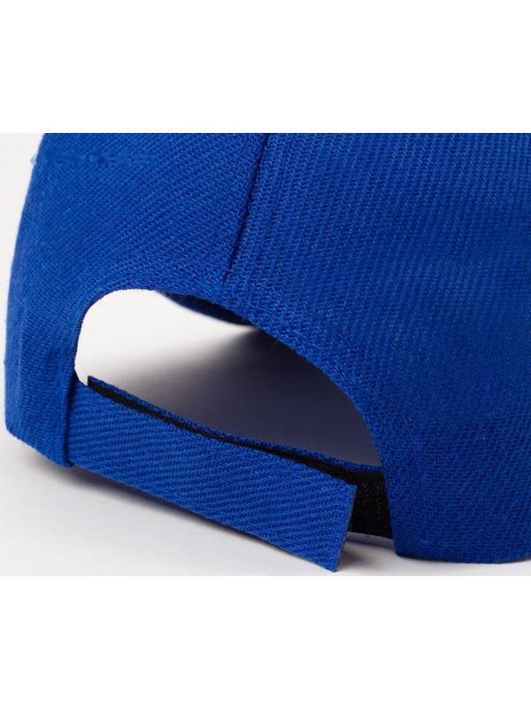 Бейсболка мужская однотонная MINAKU, размер 58, цвет синий