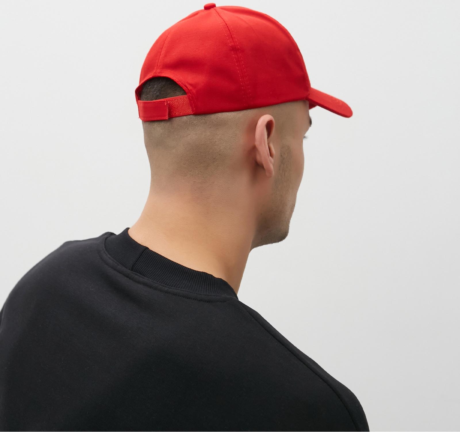 Бейсболка мужская однотонная MINAKU, размер 58, цвет черный