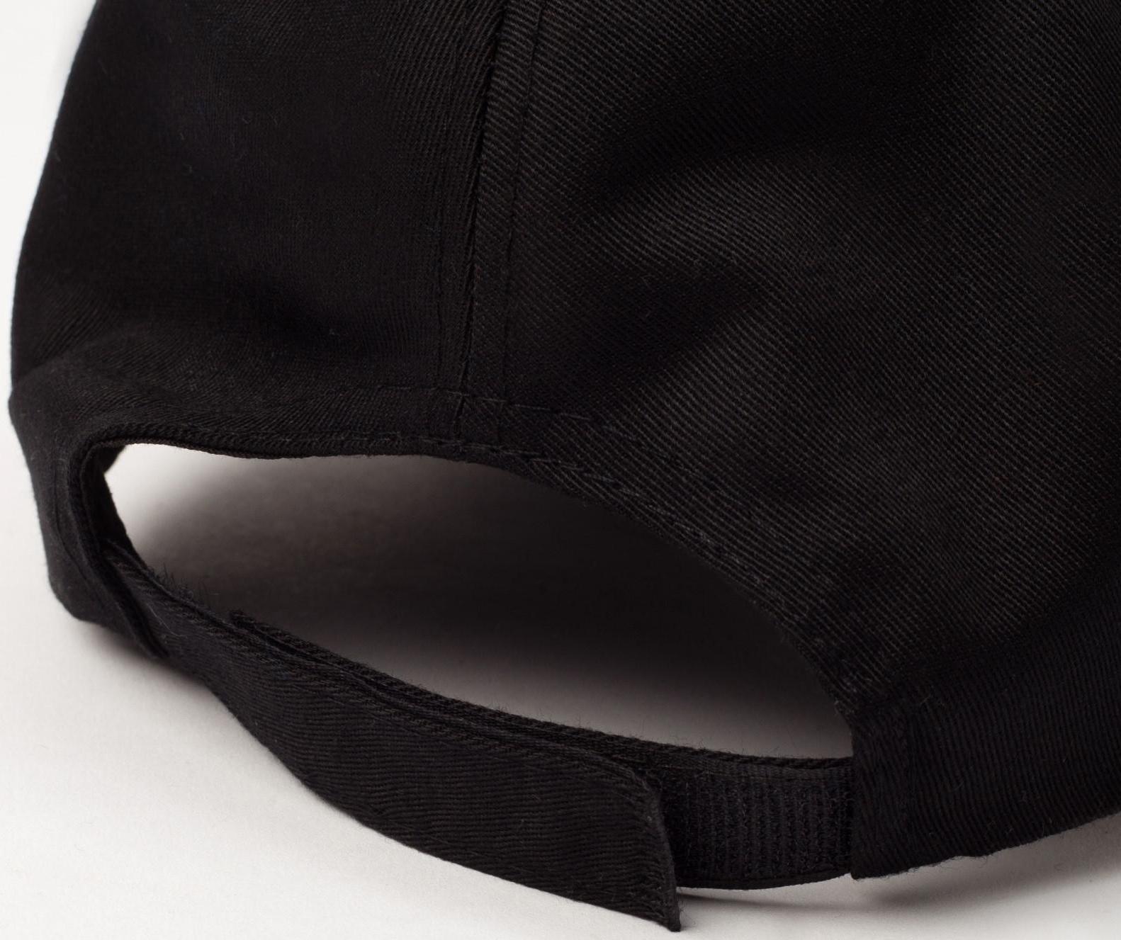 Бейсболка мужская однотонная MINAKU, размер 58, цвет черный