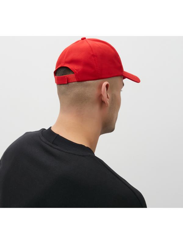 Бейсболка мужская однотонная MINAKU, размер 58, цвет черный