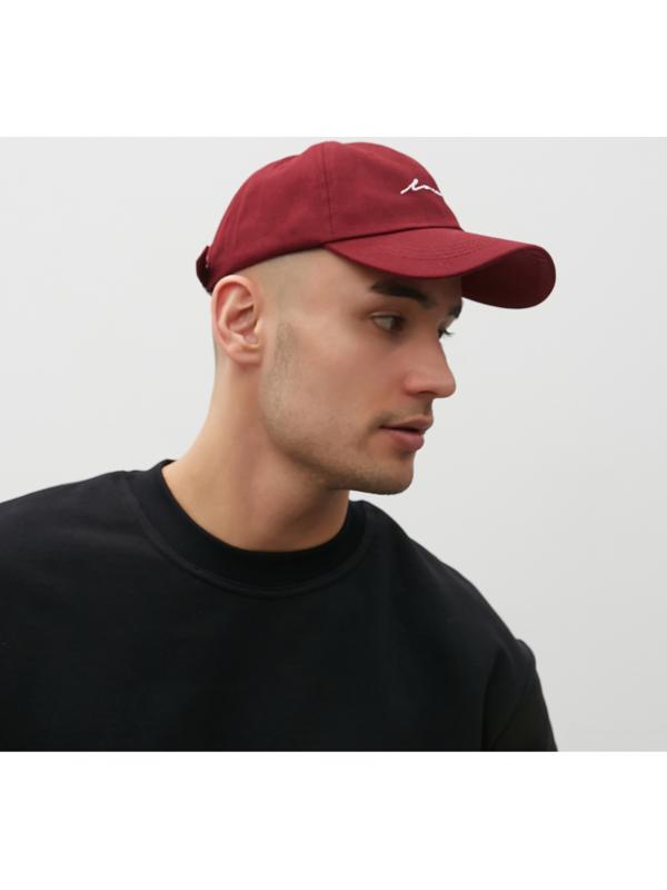 Бейсболка мужская с надписями MINAKU цвет чёрный, р-р 58