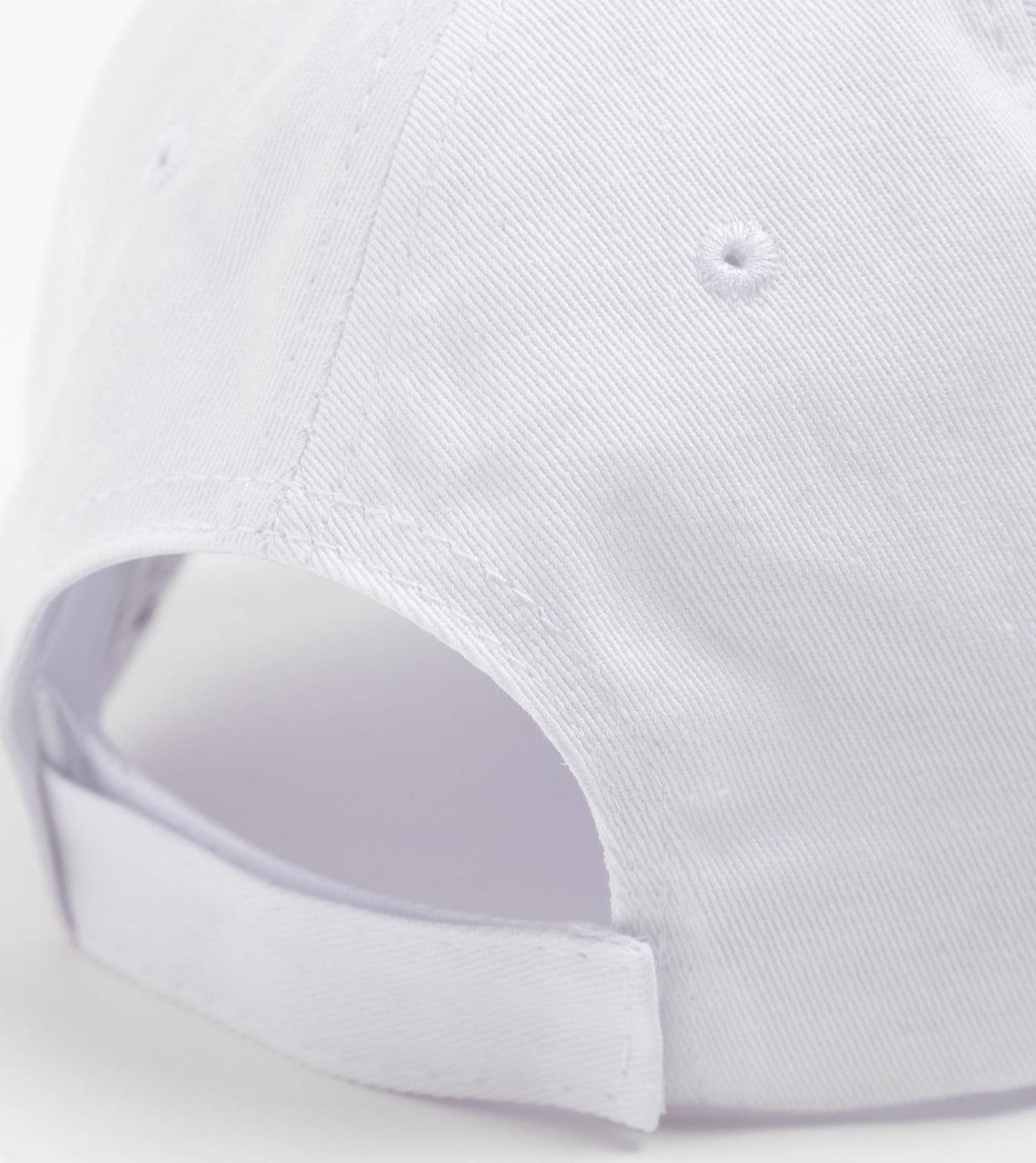 Кепка мужская однотонная MINAKU цвет белый, р-р 58